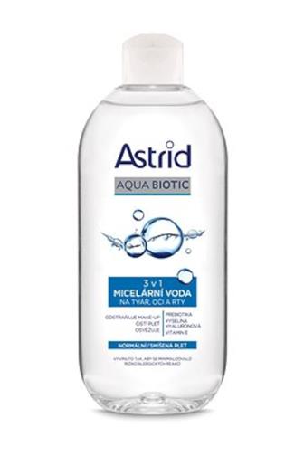 Astrid Aqua Biotic micelární voda 3v1 normální/smíšená pleť 400 ml