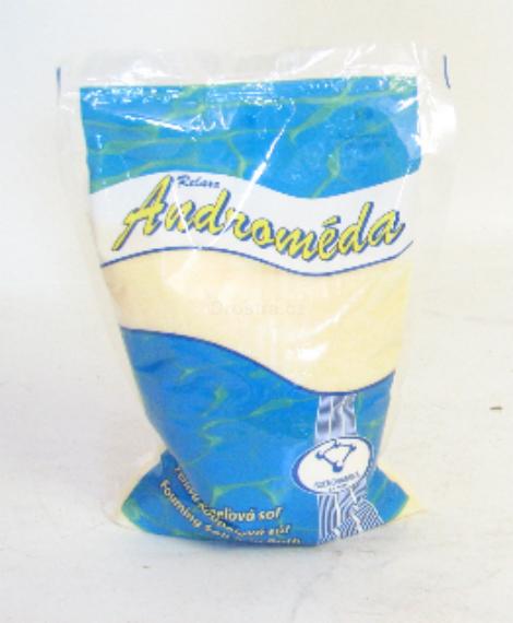 Androméda pěnivá koupelová sůl Citron 1 kg