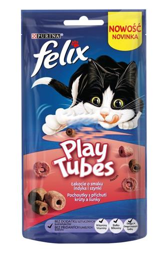 Felix Play Tubes krůta, šunka 50 g