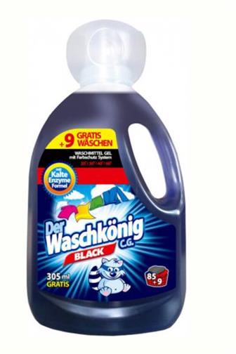 Der Waschkonig prací gel black 3,305 l