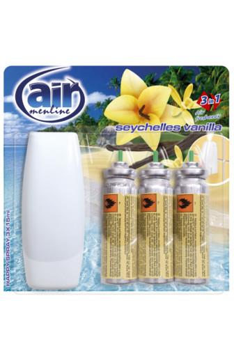 Air Menline happy spray Seychelles Vanilla 3 x 15 ml