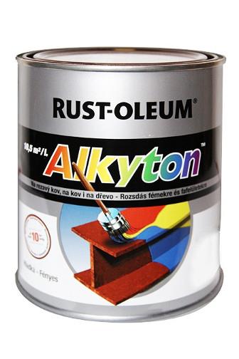 Alkyton hladký lesklý RAL 3009 oxidovaná červená 0,25 l