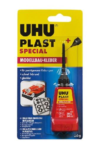 UHU Plast Speciální lepidlo pro lepení plastů 34 ml 30 g