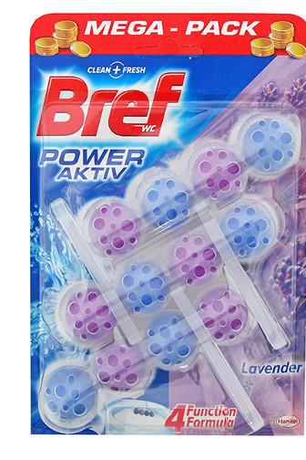 Bref Power Aktiv wc blok Lavender 3 x 50 g