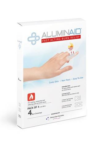 Aluminaid náplasti na popáleniny 4ks