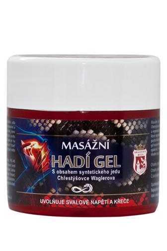 Hadí gel masážní 150 ml