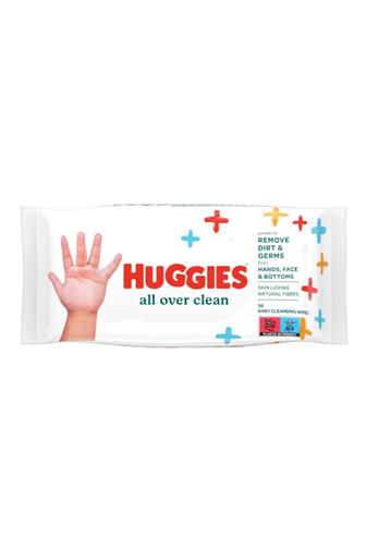 Huggies Baby Wipes All Over Clean 56 ks