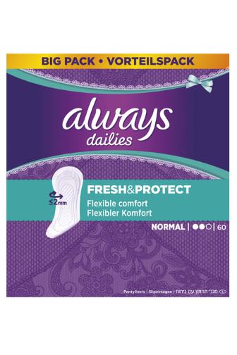 Always Fresh & Protect slip normal 60 ks