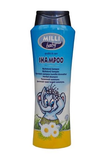 Milli Baby šampon bylinkový s heřmánkem 250 ml