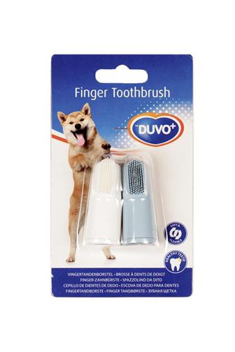 Zubní kartáček prstový pro psy