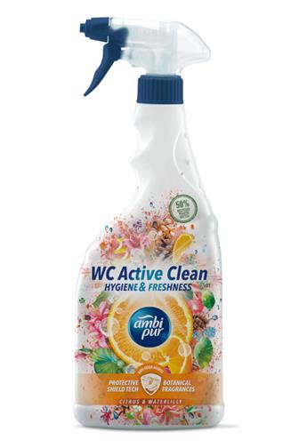 Ambi pur WC Active Clean citron/leknín 750 ml