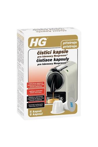 HG čistící kapsle Nespresso 6 x 3 g