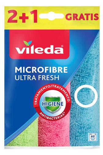Vileda Microfibre Ultra Fresh 2+1 ks