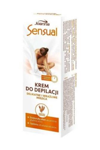 Sensual depilační krém pro citlivé oblasti 100 g