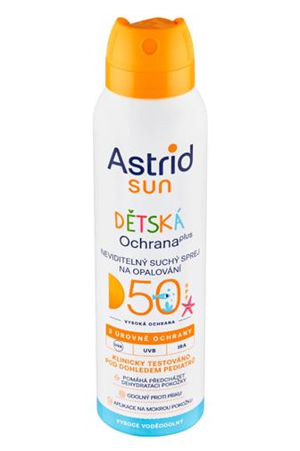Astrid Sun Kids suchý sprej voděodolný OF50 150 ml