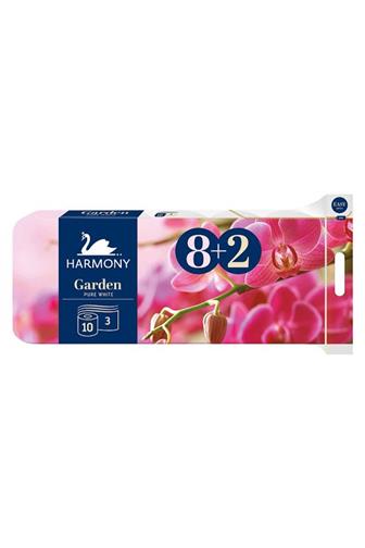 Harmony Garden Pure White 3 vrstvý toaletní papír 8+ 2ks