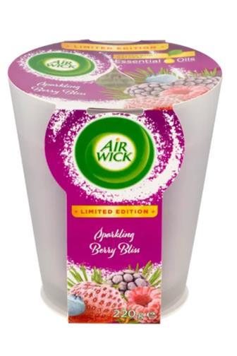 Air Wick svíčka Essential Oils zimní ovoce 220 g