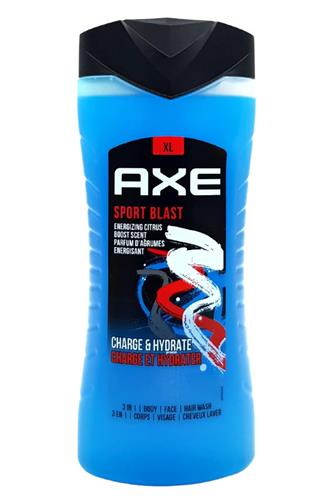 Axe 3v1 Sport blast sprchový gel 400 ml