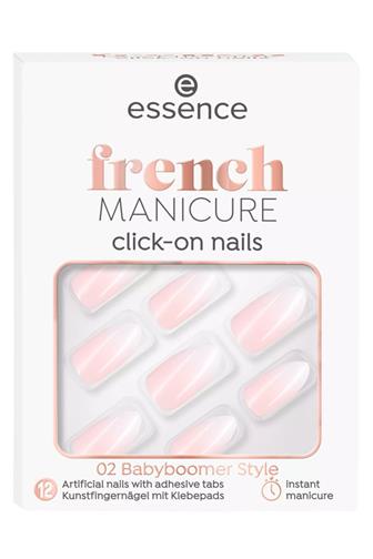 Essence nalepovací nehty french click & go 02