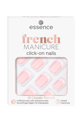 Essence nalepovací nehty french click & go 01