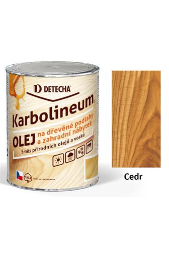 Detecha Karbolineum olej na dřevěné podlahy a nábytek cedr 0,6 kg