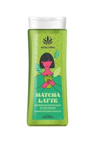 Joanna bylinkový sprchový gel konopný extrakt matcha latte 300 ml