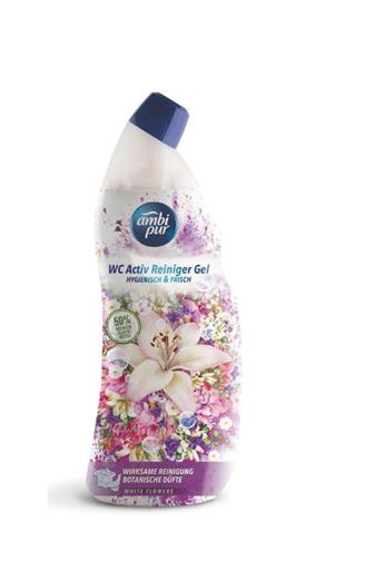 Ambi pur WC Activ Reiniger gel bílé květy 750 ml