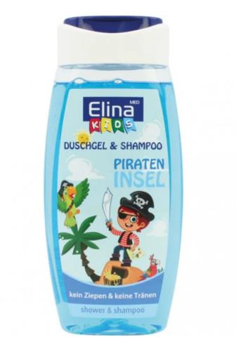 Elina dětský sprch.gel + šampon 2v1 Pirát 250 ml