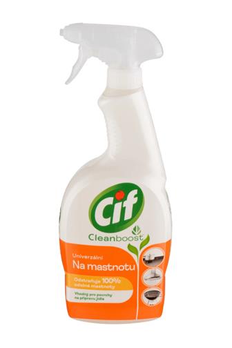 Cif Na mastnotu uni čistící sprej 750 ml