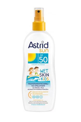 Astrid Sun Kids sensitive mléko OF 50  na opalování  sprej 150 ml